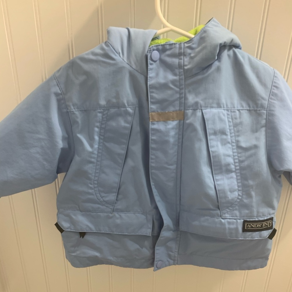 Lands end fleece lined jacket